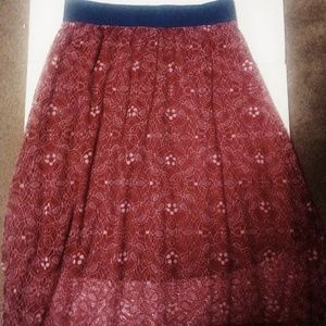 LuLaRoe Lola skirt